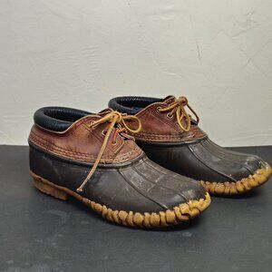 VINTAGE Schnees Bozeman Waterproof Traveler Duck Muck Hunting Shoe Made In USA